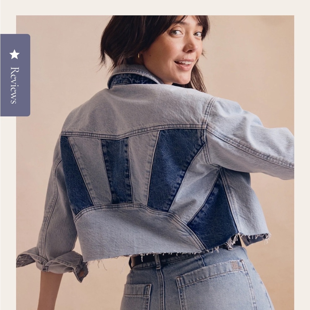 Marine Layer Ray Denim Jacket- Medium Wash